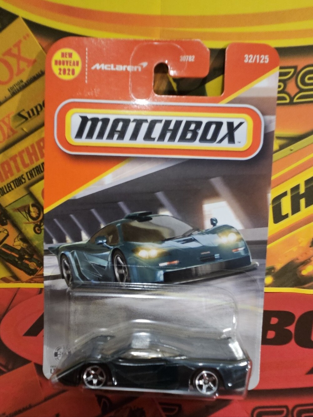 Matchbox 1997 McLaren Collector Car - Teal and Black